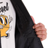 Chaqueta Waxed Chore Para Hombre Color Negro-5