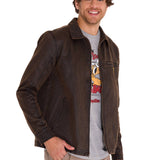 Chaqueta Waxed Chore Para Hombre Color Café-1