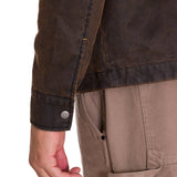 Chaqueta Waxed Chore Para Hombre Color Café-5