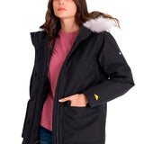 Chaqueta Mediumweight Insul Mujer Color Negro-1