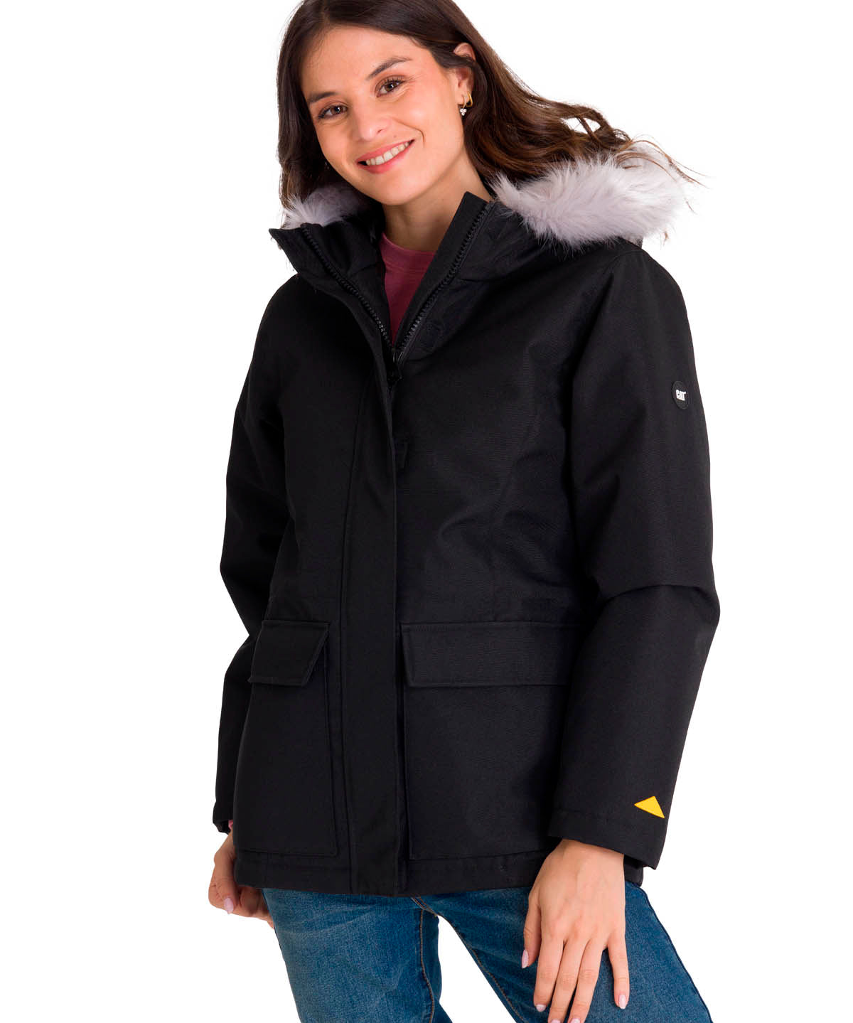 Chaqueta Mediumweight Insul Mujer Color Negro-2