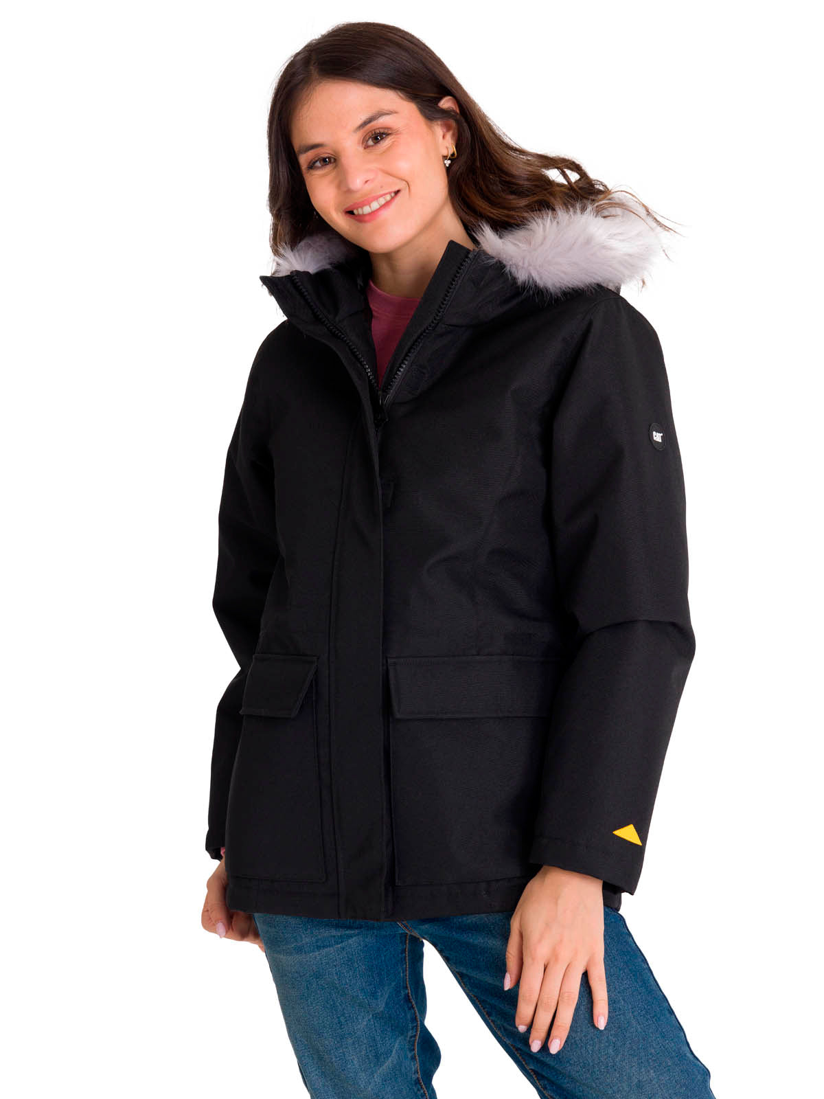 Chaqueta Mediumweight Insul Mujer Color Negro-2