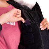Chaqueta Mediumweight Insul Mujer Color Negro-5