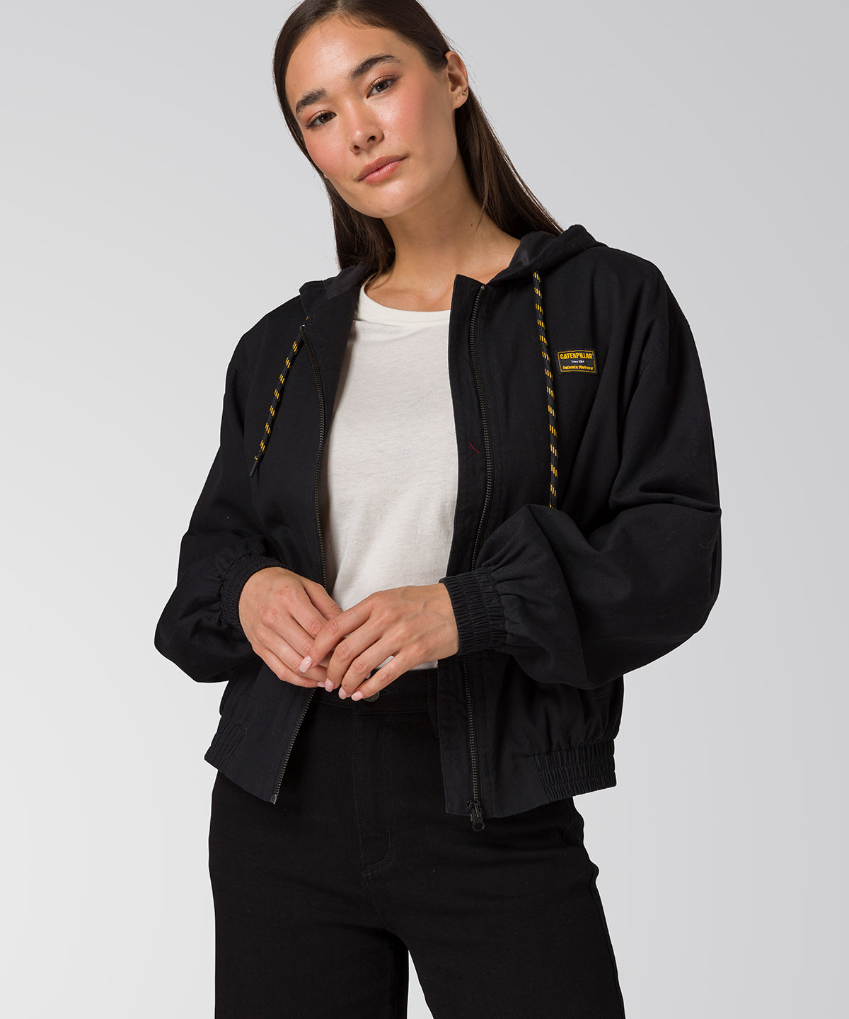 Chaqueta Lightweight Utility Mujer Color Negro-3