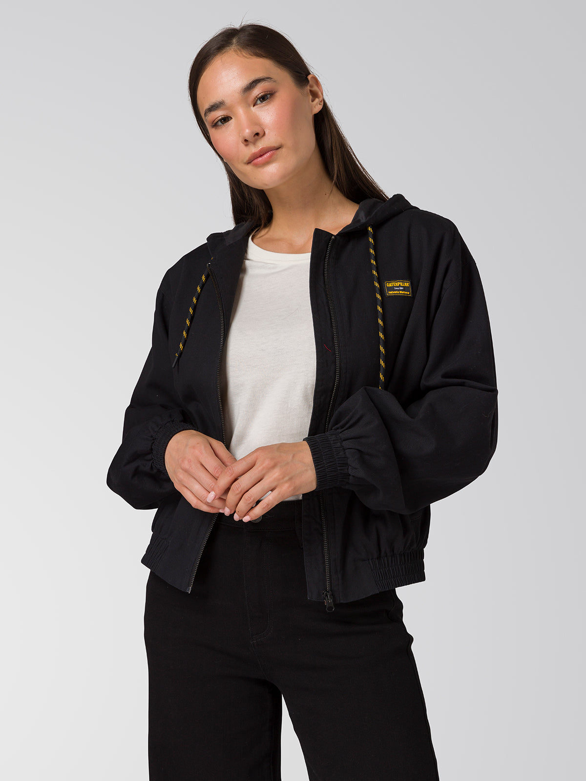 Chaqueta Lightweight Utility Mujer Color Negro-3