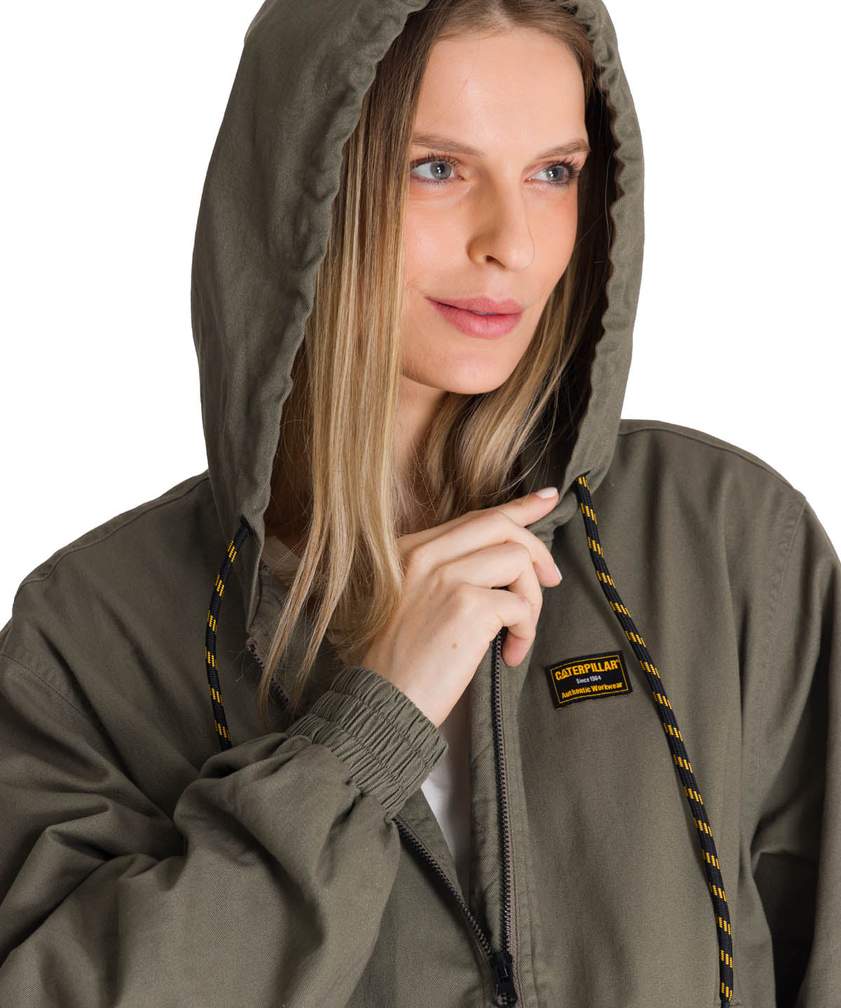 Chaqueta Lightweight Utility Para Mujer Color Verde-4