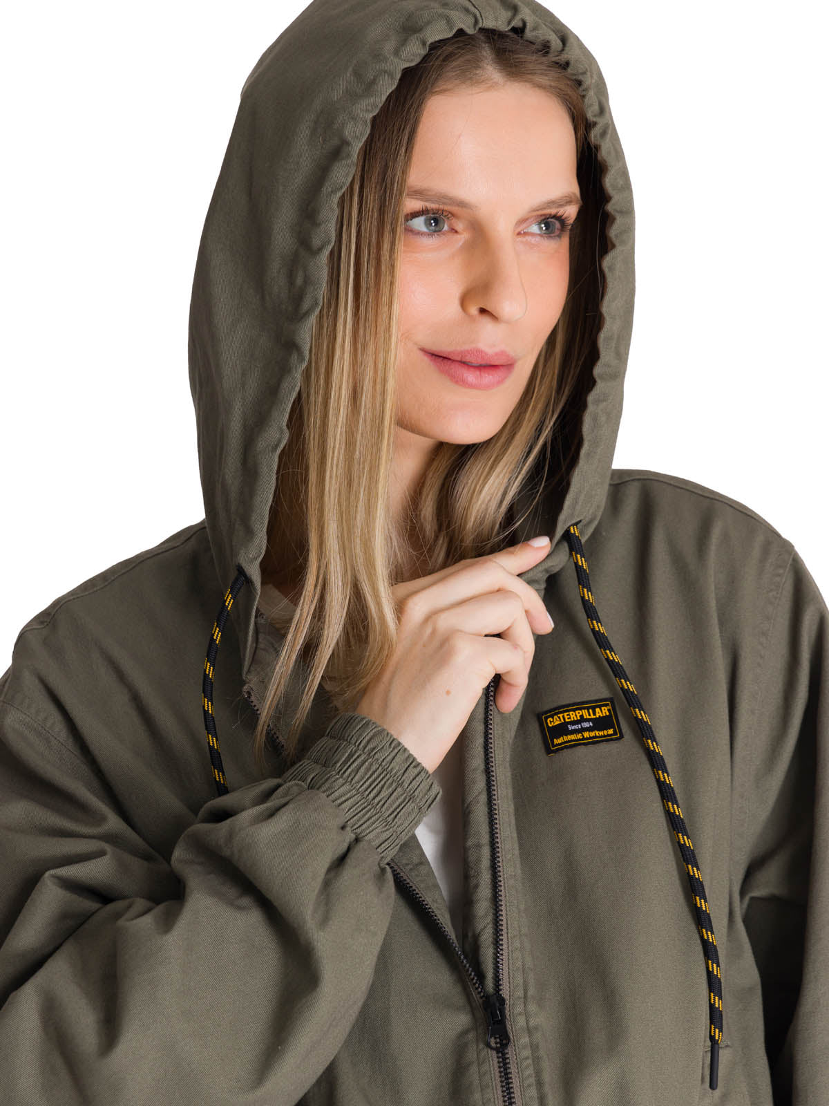Chaqueta Lightweight Utility Para Mujer Color Verde-4