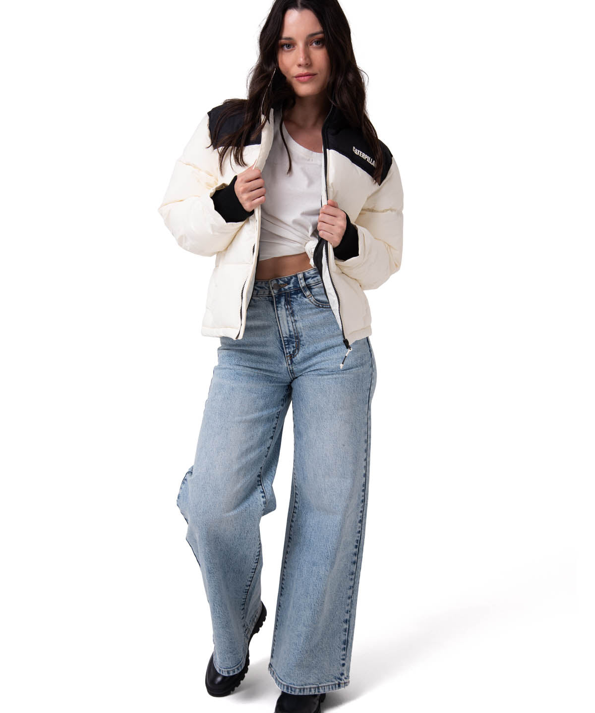 Chaqueta Heavyweight Insula Mujer Color Blanco-5