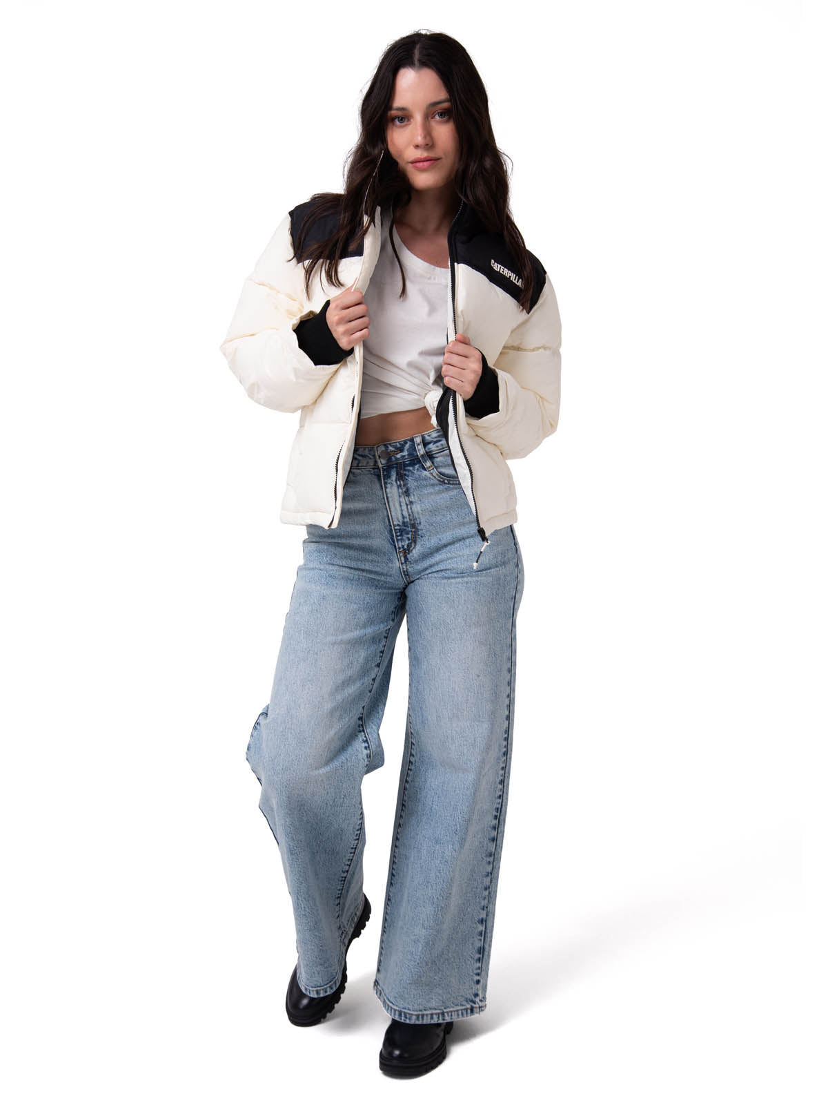 Chaqueta Heavyweight Insula Mujer Color Blanco-5