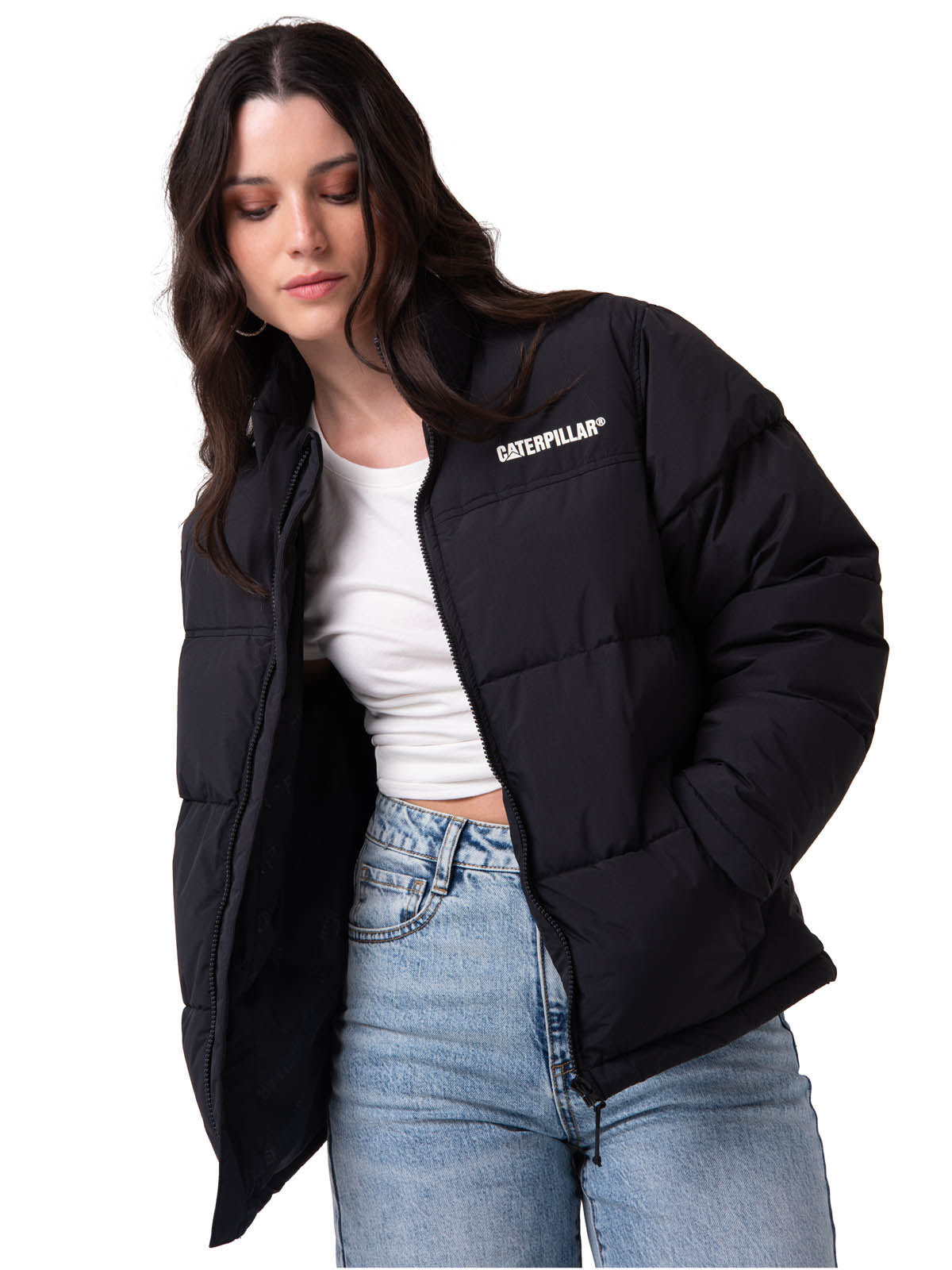 Chaqueta Heavyweight Insula Mujer Color Negro-1