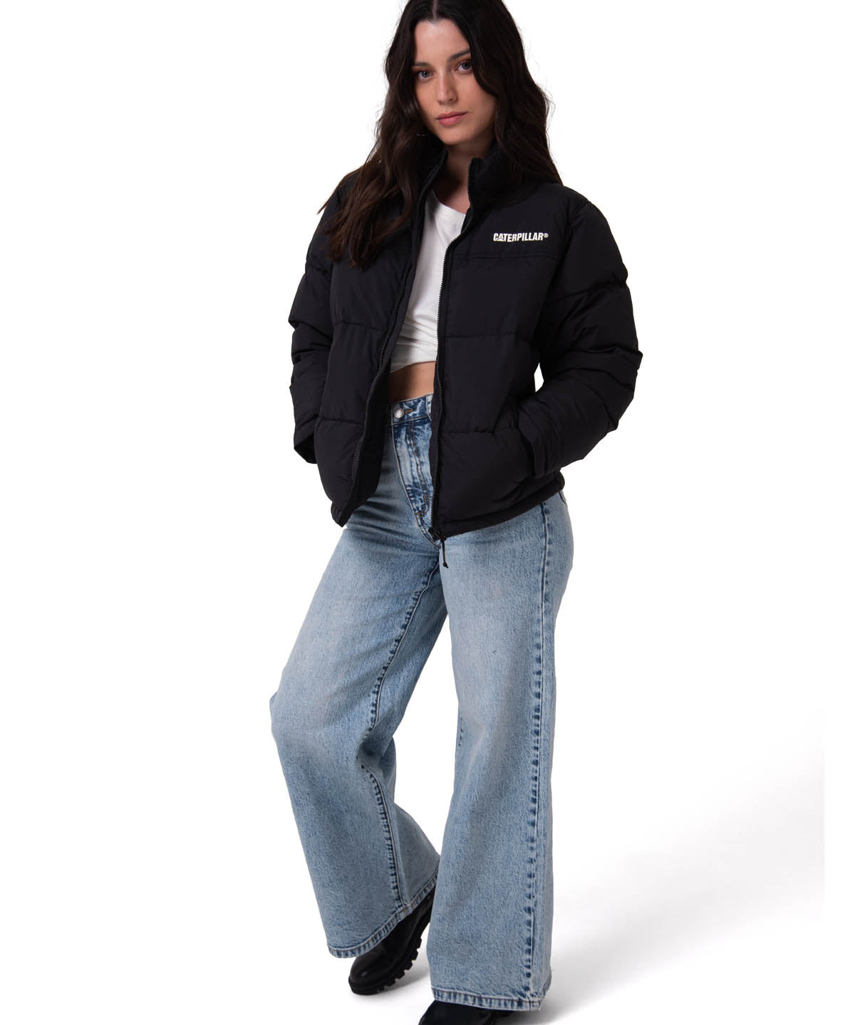 Chaqueta Heavyweight Insula Mujer Color Negro-5