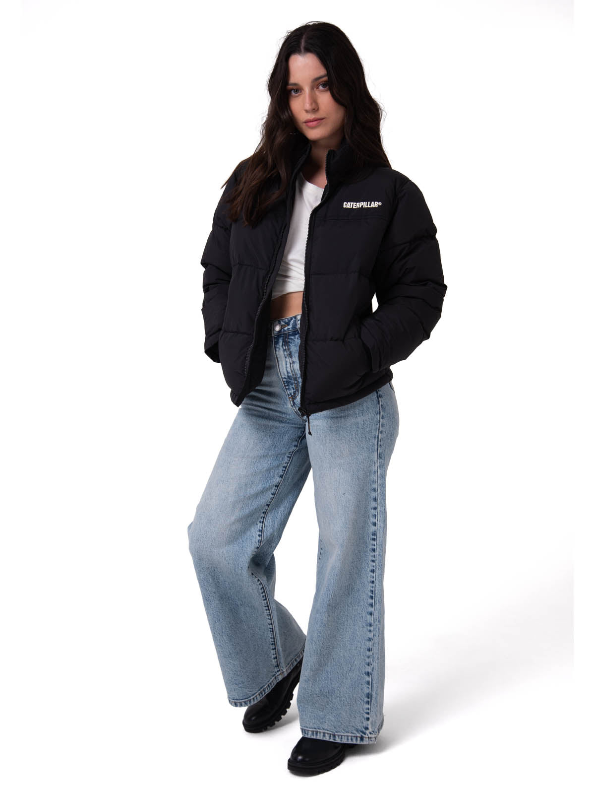 Chaqueta Heavyweight Insula Mujer Color Negro-5