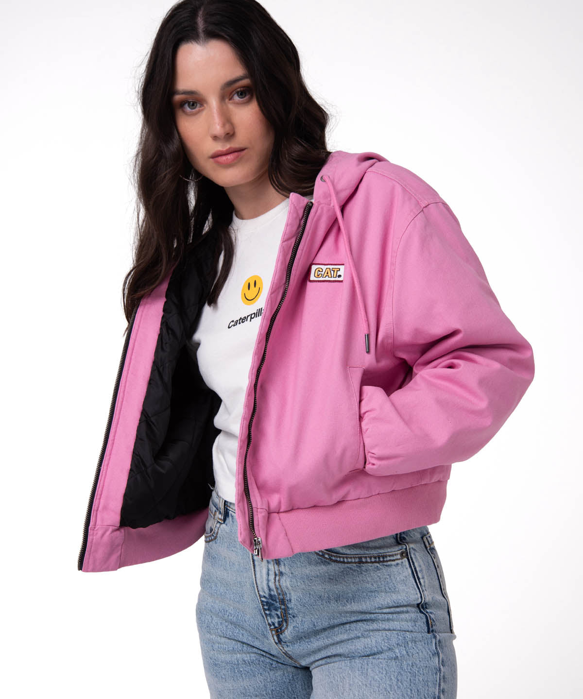 Chaqueta Canvas Insulated H Mujer Color Rosado-1