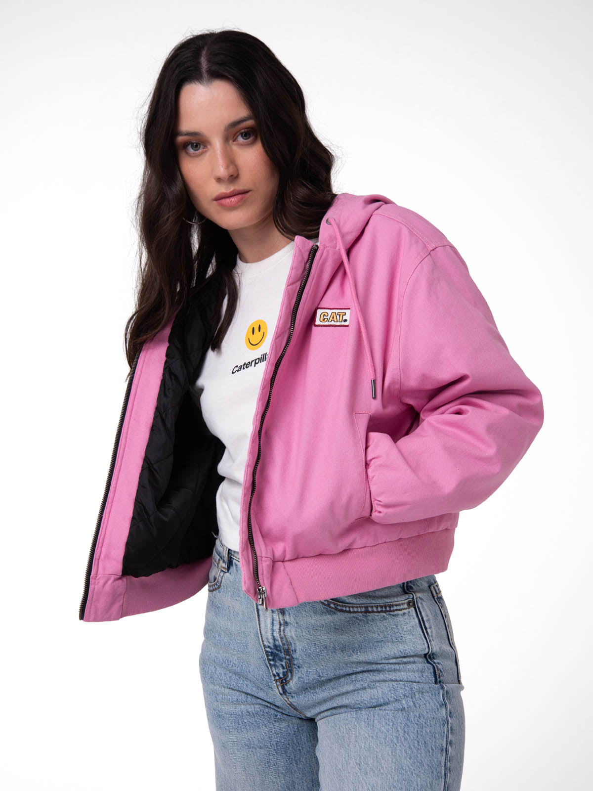 Chaqueta Canvas Insulated H Mujer Color Rosado-1