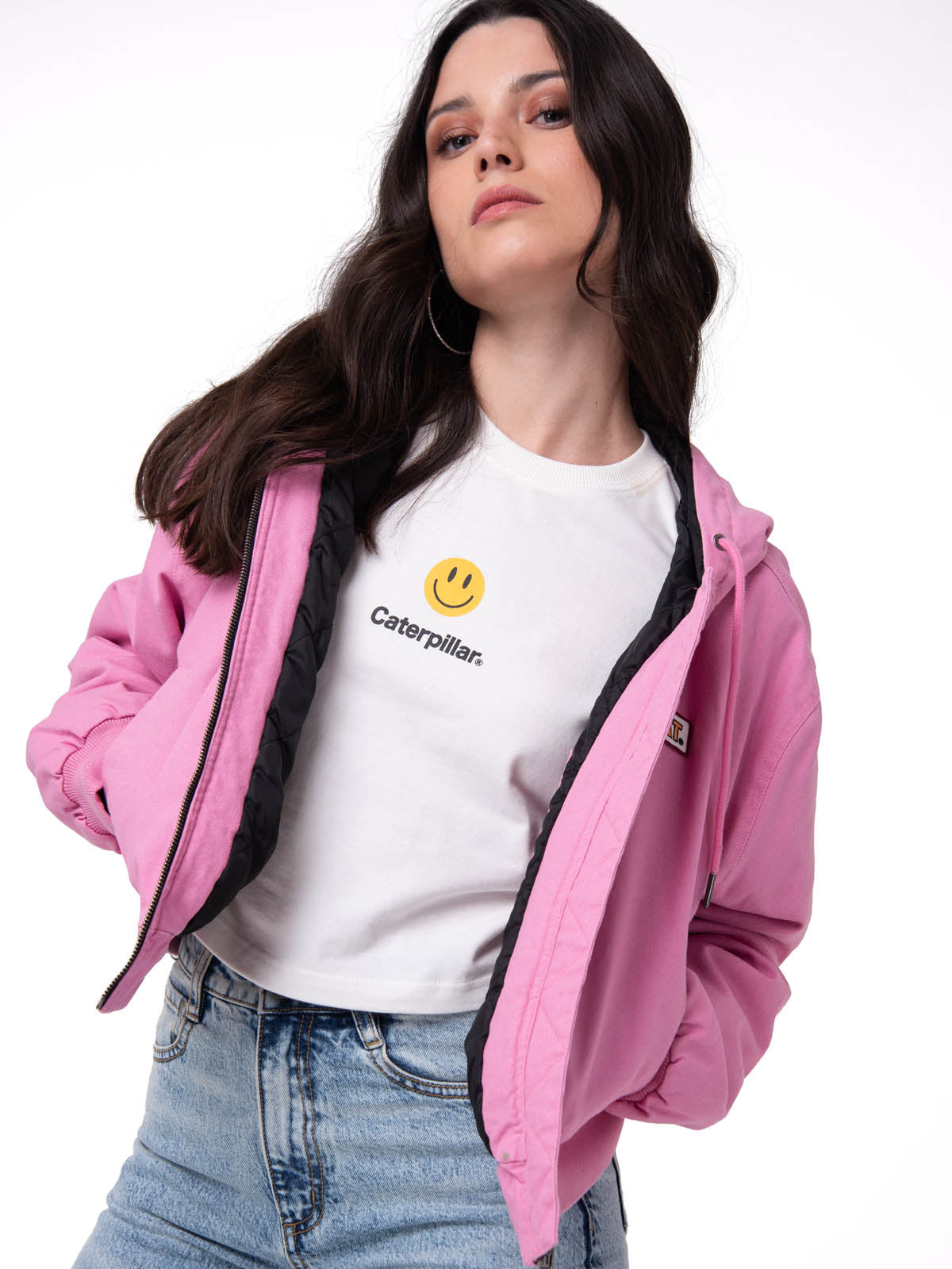 Chaqueta Canvas Insulated H Mujer Color Rosado-2