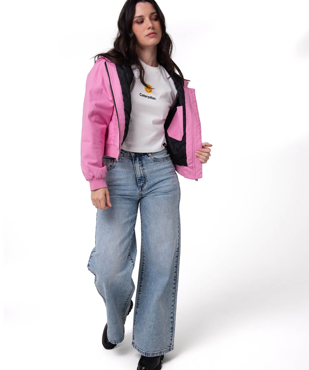 Chaqueta Canvas Insulated H Mujer Color Rosado-6