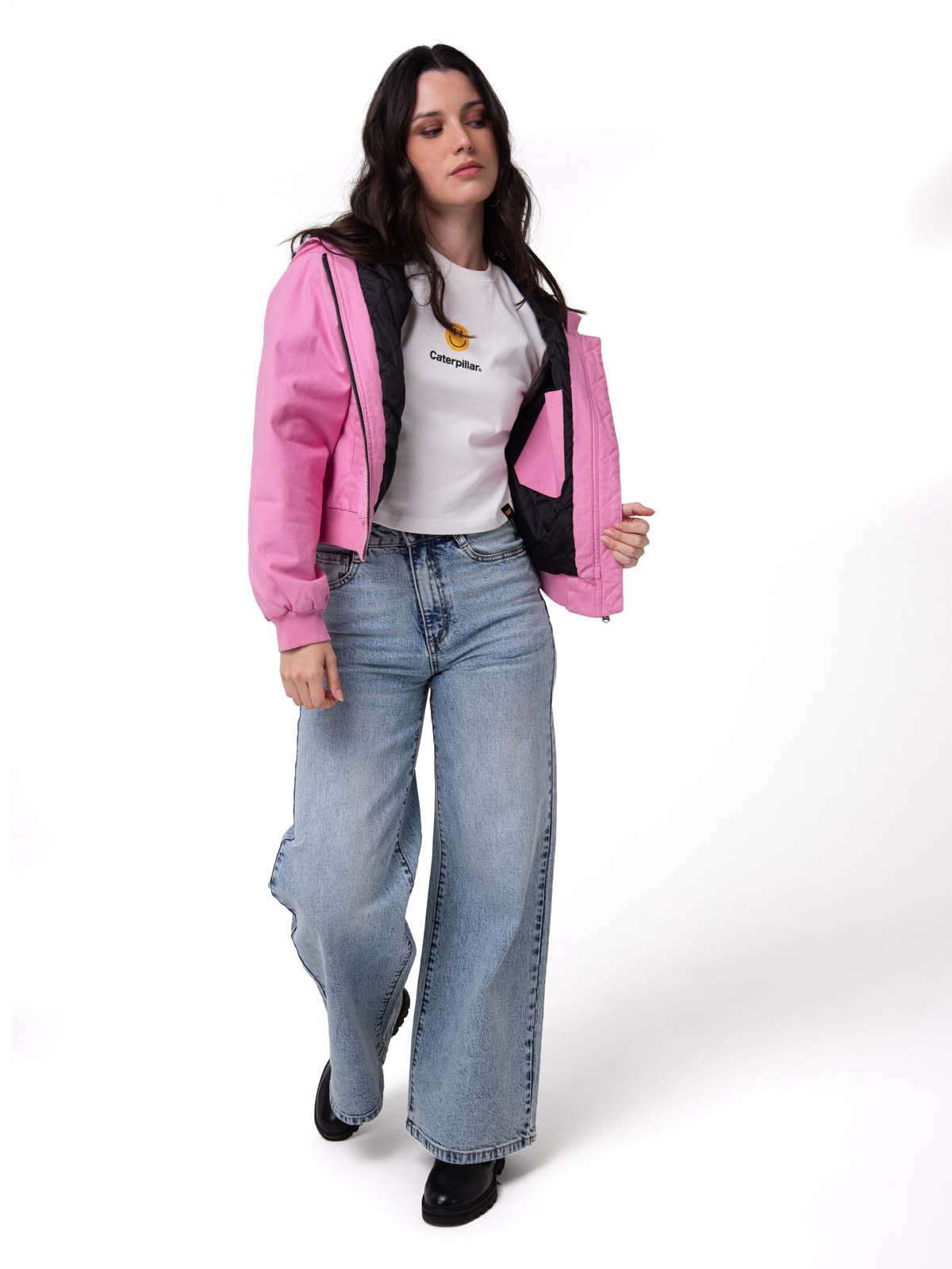 Chaqueta Canvas Insulated H Mujer Color Rosado-6