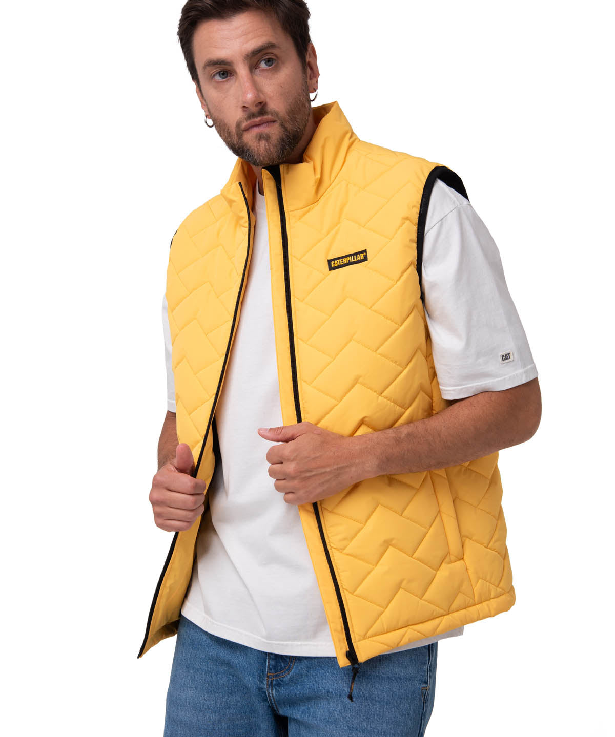 Chaleco Mediumweight Insulat Para Hombre Color Amarillo-1