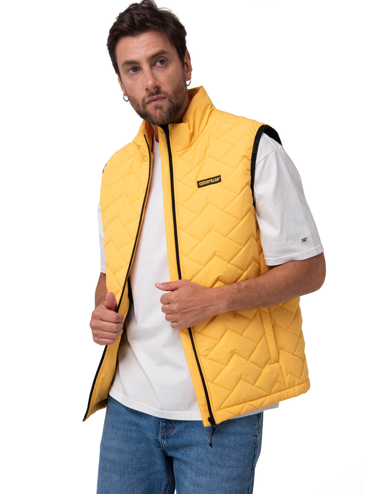 Chaleco Mediumweight Insulat Para Hombre Color Amarillo-1