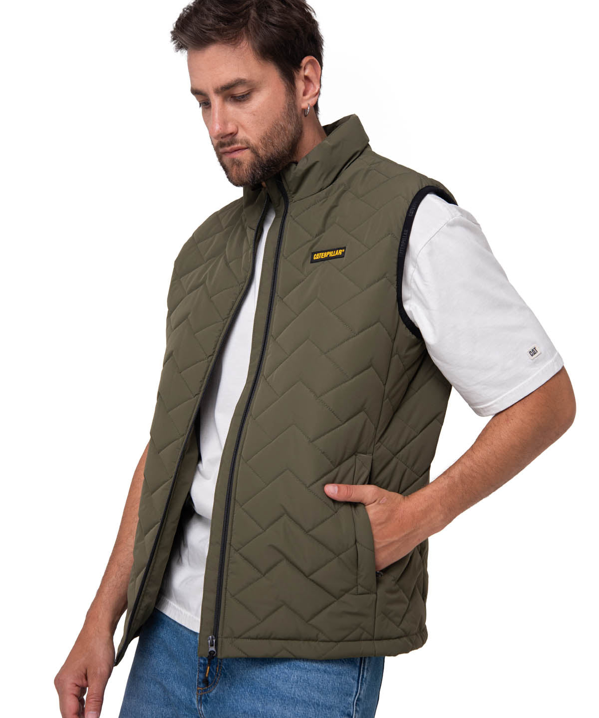 Chaleco Mediumweight Insulat Hombre Color Verde-1