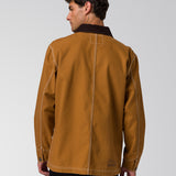Chaqueta Canvas Chore Hombre Color Café-5