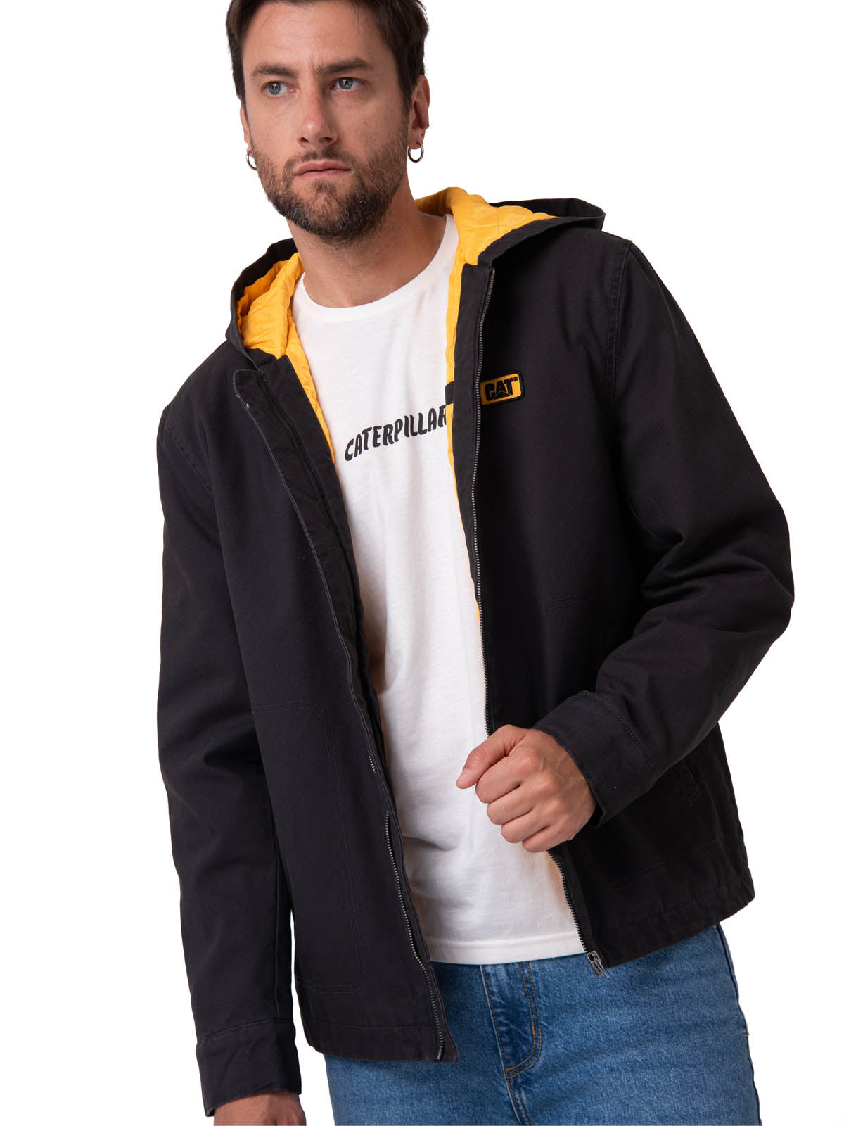 Chaqueta Canvas Insulated Hombre Color Negro-1