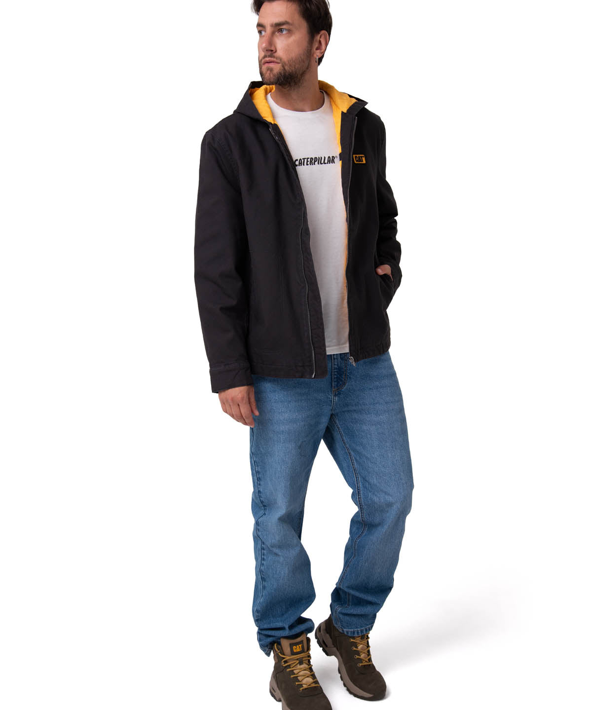 Chaqueta Canvas Insulated Hombre Color Negro-4