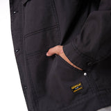 Chaqueta Canvas Flannel Lined Hombre Color Negro-3