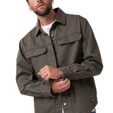 Chaqueta Twill Overshirt Hombre Color Verde-1