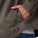 Chaqueta Twill Overshirt Hombre Color Verde-3