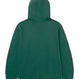 Saco Fleece Cat Logo Pull Para Hombre Color Verde