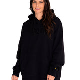 Saco Fleece Cat Logo Pull Unisex Color Negro-3