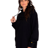 Saco Fleece Cat Logo Pull Unisex Color Negro-5