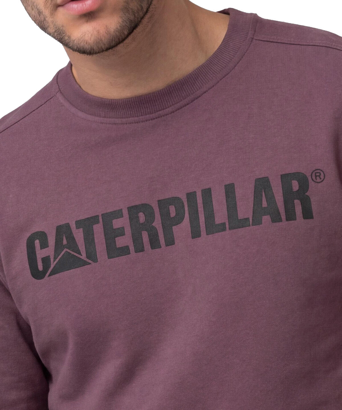 Saco Caterpillar Logo Cre Hombre Color Rojo-4