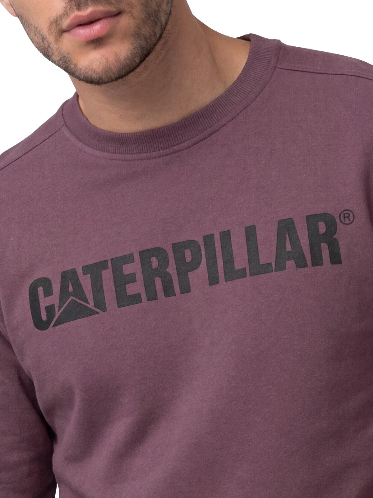 Saco Caterpillar Logo Cre Hombre Color Rojo-4