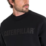 Saco Caterpillar Logo Cre Para Hombre Color Negro-4
