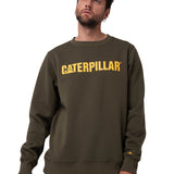 Saco Caterpillar Logo Cre Hombre Color Verde-1