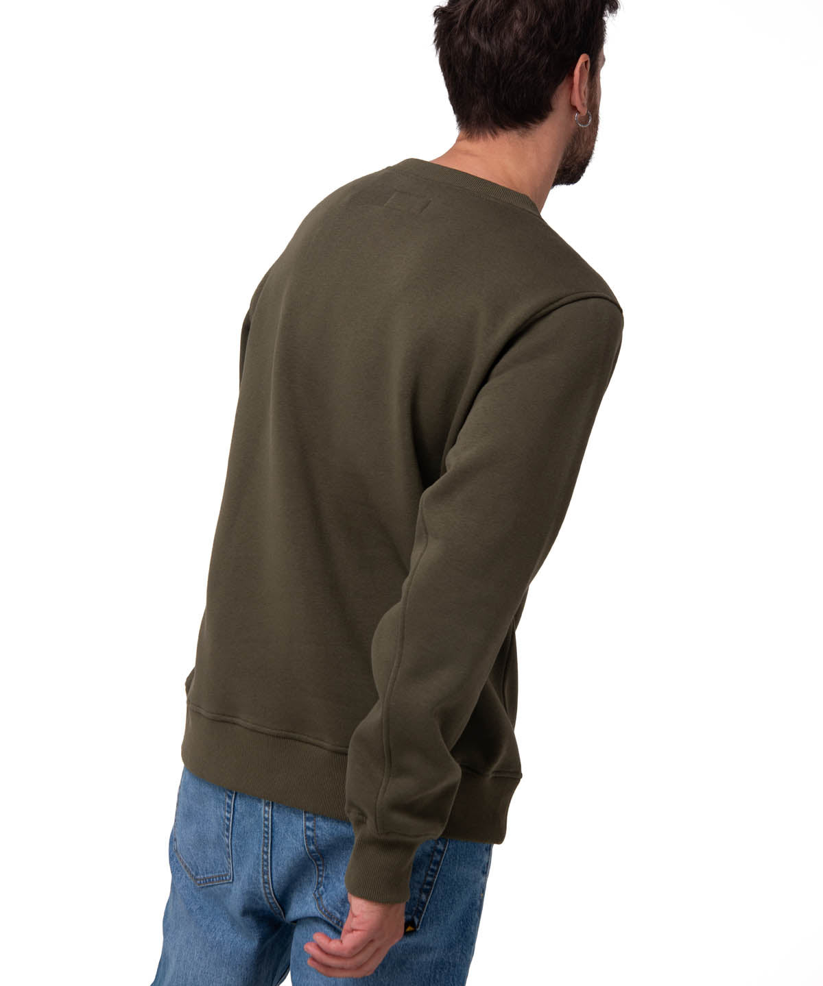 Saco Caterpillar Logo Cre Hombre Color Verde-3