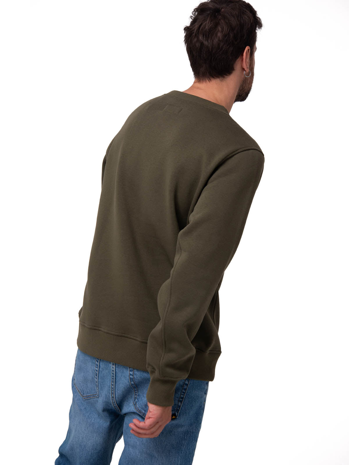 Saco Caterpillar Logo Cre Hombre Color Verde-3