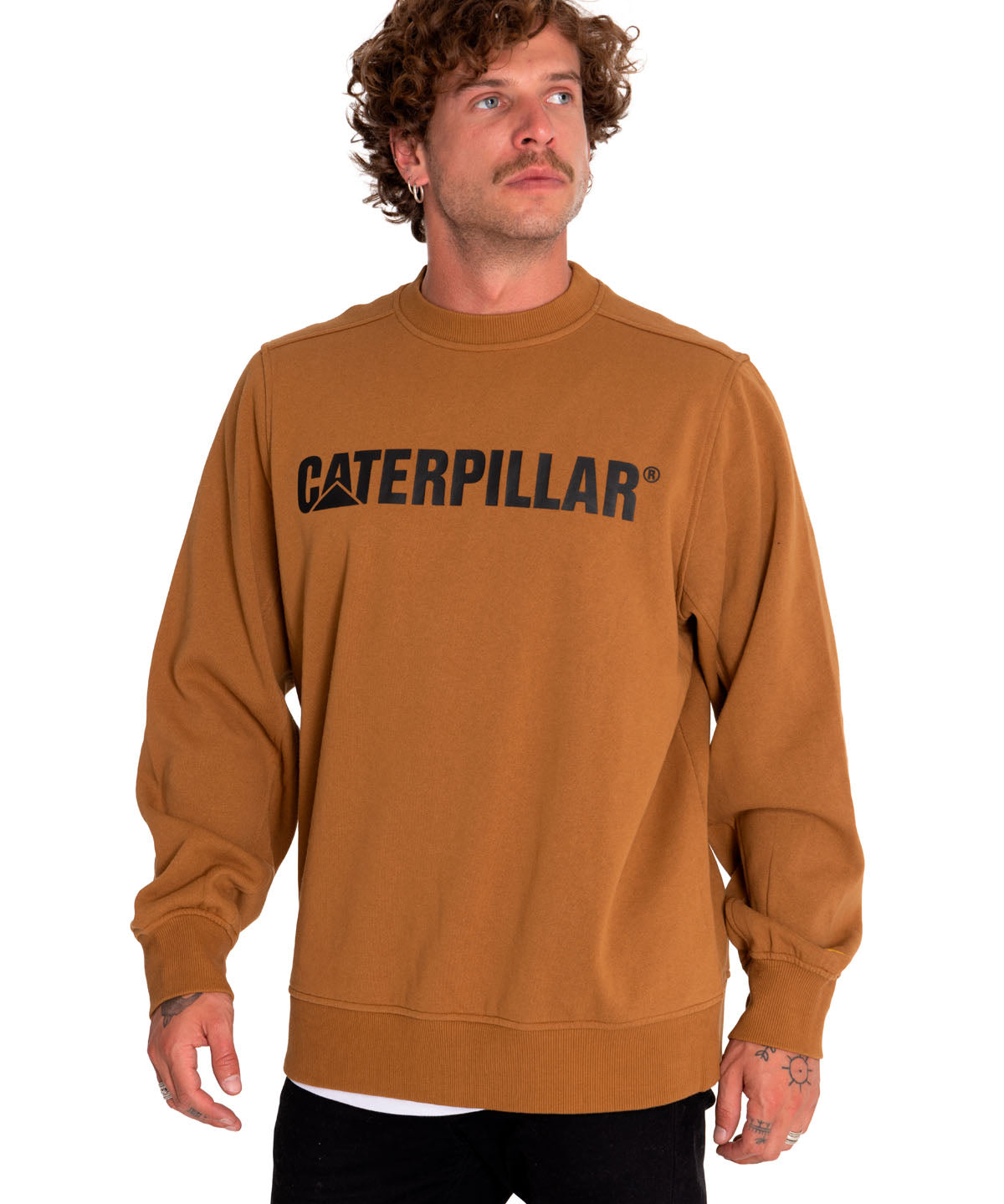 Saco Caterpillar Logo Cre Unisex Color Negro-1