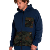 Saco Utility Hood Banner Para Hombre Color Azul-1