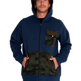 Saco Utility Hood Banner Para Hombre Color Azul-2