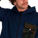 Saco Utility Hood Banner Para Hombre Color Azul-5