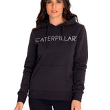 Saco Fleece Caterpillar P Para Mujer Color Negro-1