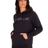 Saco Fleece Caterpillar P Para Mujer Color Negro-2