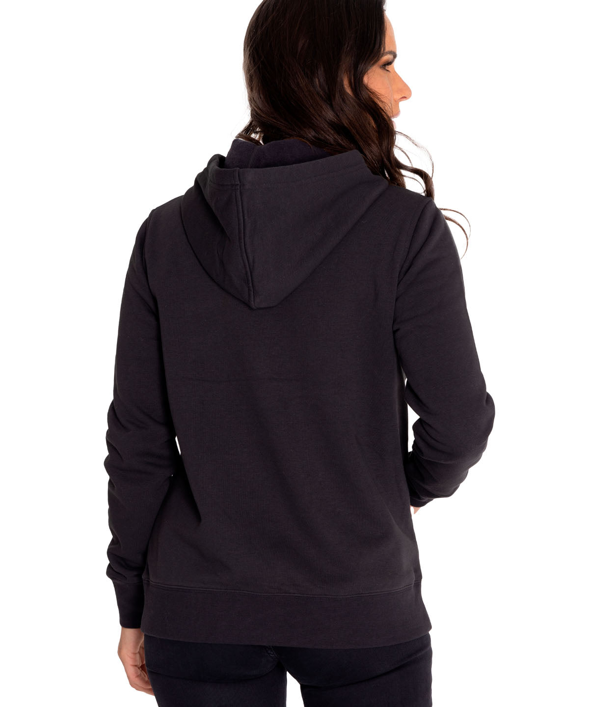Saco Fleece Caterpillar P Para Mujer Color Negro-3
