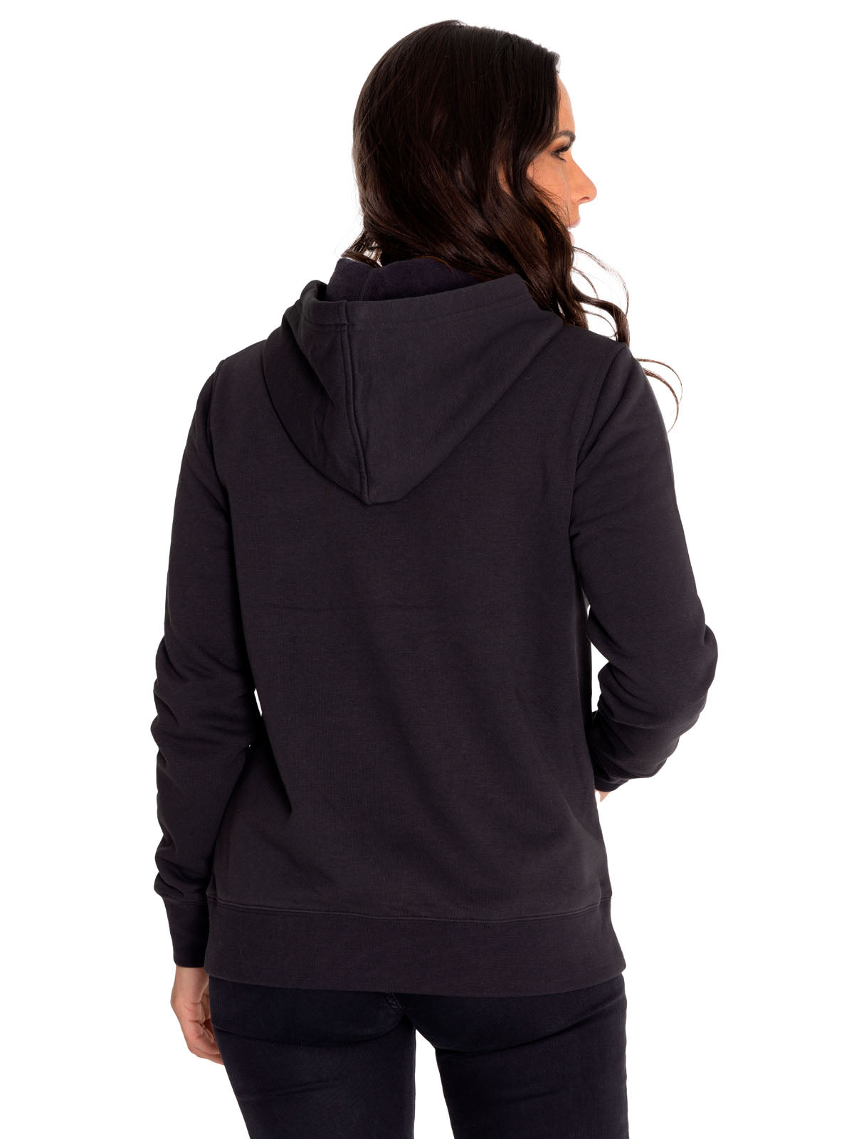 Saco Fleece Caterpillar P Para Mujer Color Negro-3
