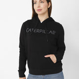 Saco Fleece Caterpillar P Para Mujer Color Negro-1