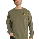Saco Graphic French Terry Para Hombre Color Verde-2
