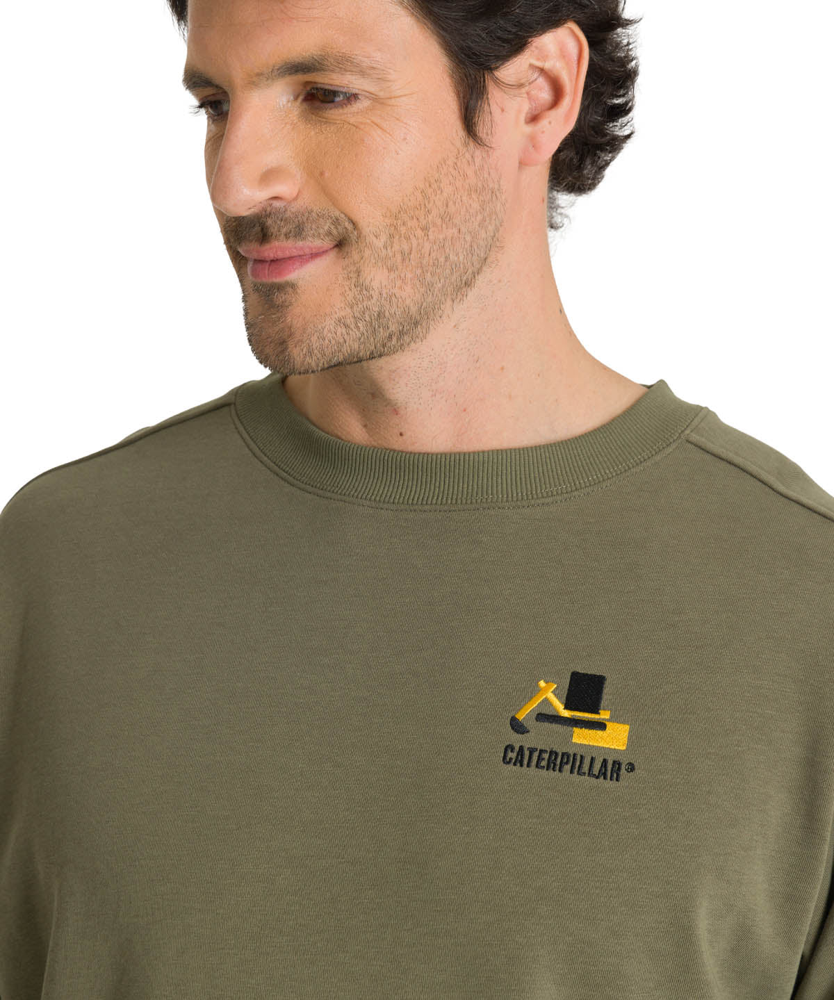 Saco Graphic French Terry Para Hombre Color Verde-4
